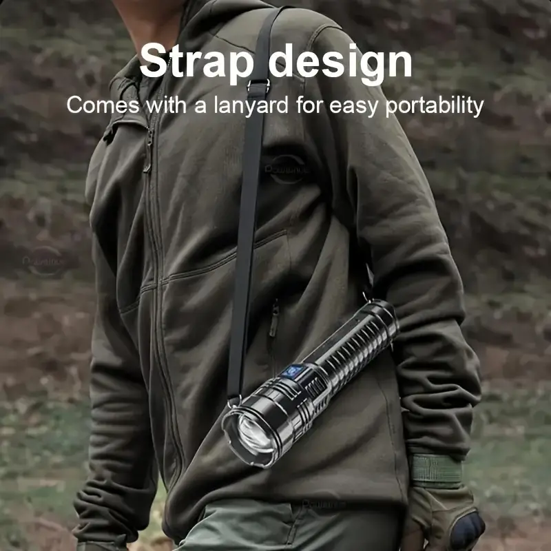 12,000 lumens Ultra-Bright LED Flashlight