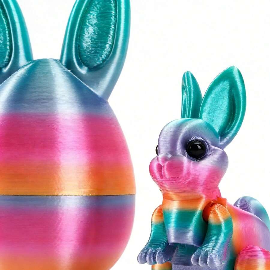 🐇Easter 3D Printing Mystery Rabbit Egg Fidget Toy🥚
