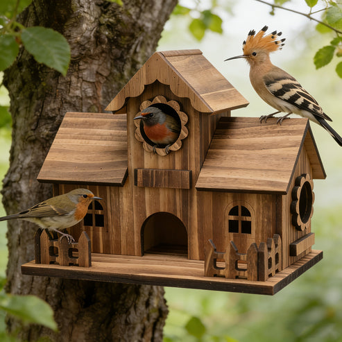 Forest Guardian Oak Birdhouse