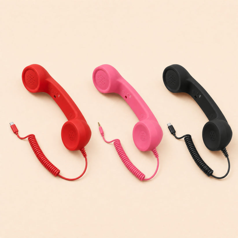 ☎️ Retro telephone handset with Type-C interface 📞