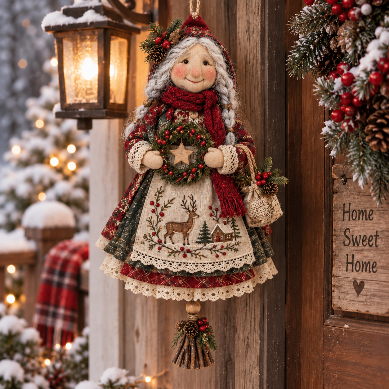 Handmade Good Luck Granny Style-B