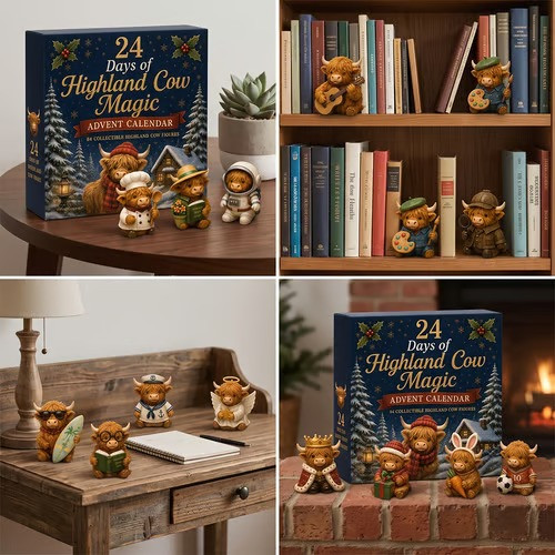 🐮 24 Days of Highland Cow Advent Calendar