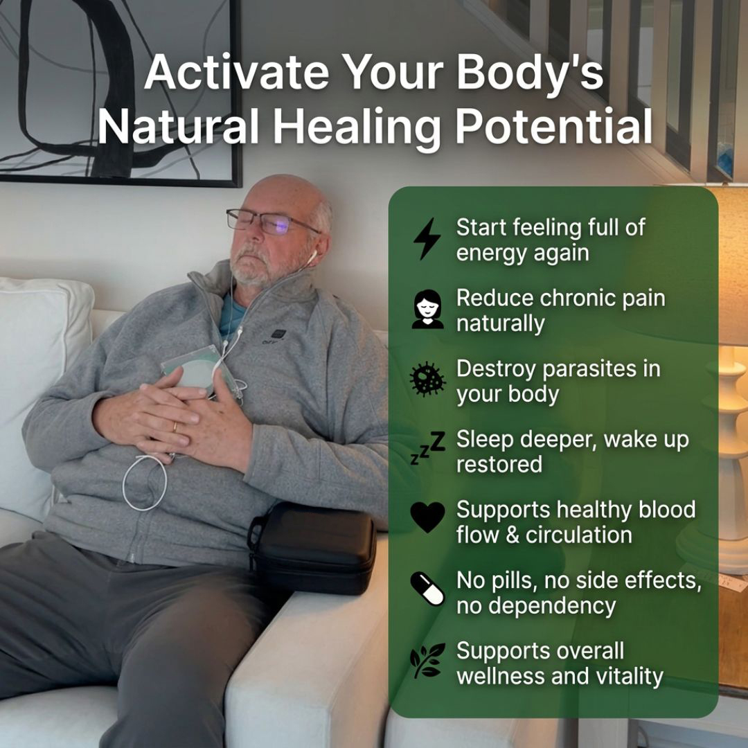 Healatia Bio-Frequency Wellness Generator V2 – Analog Sine Wave & PEMF System