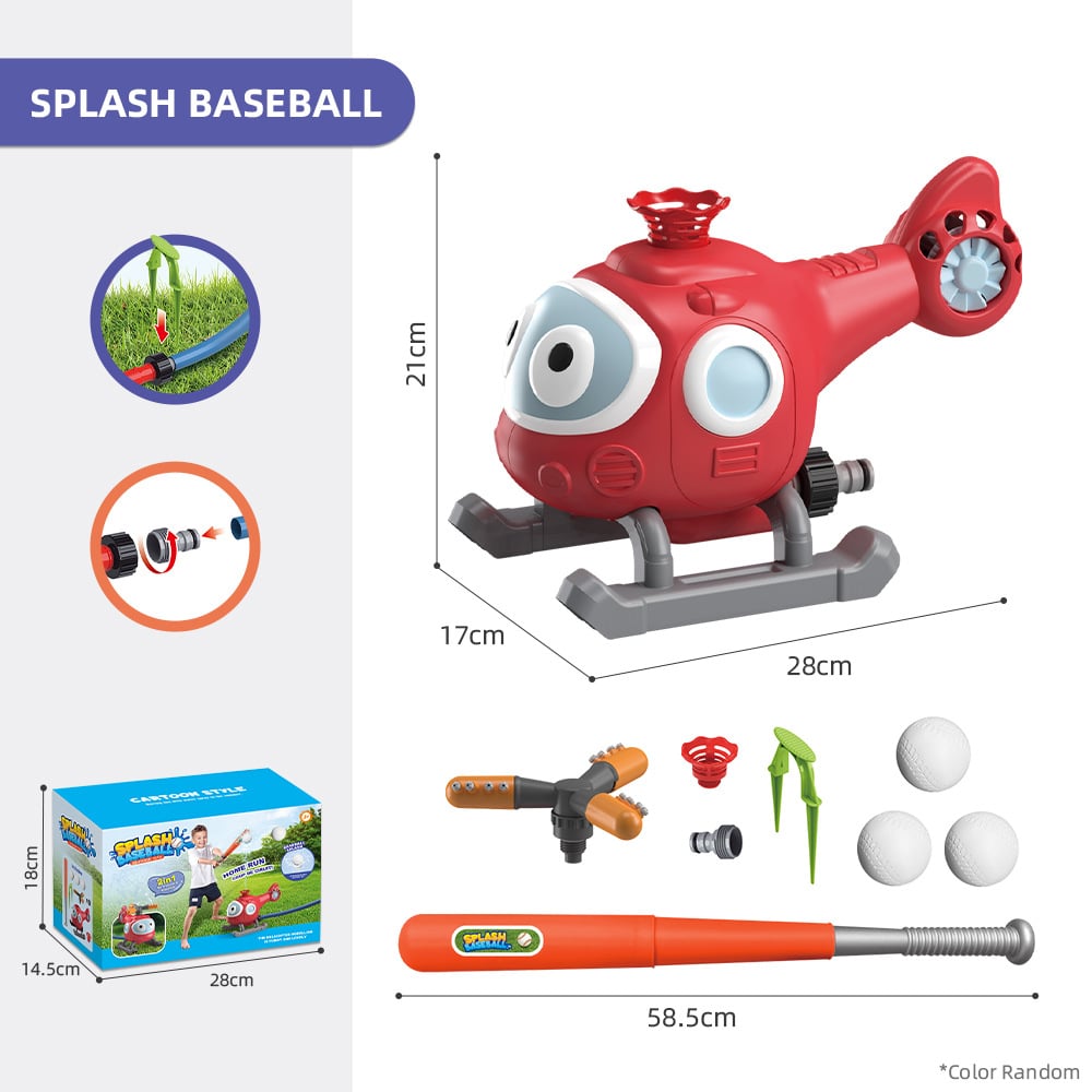 💝Water Sprinkler Baseball Toy