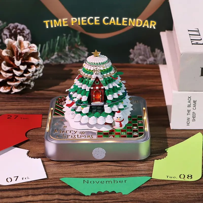 🎄Tree House Paper Sculpture Calendar