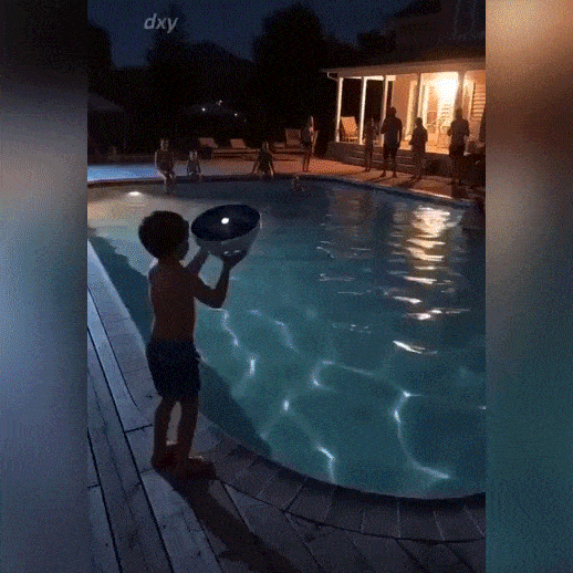 Solar Floating Pool Light with Fish Projection