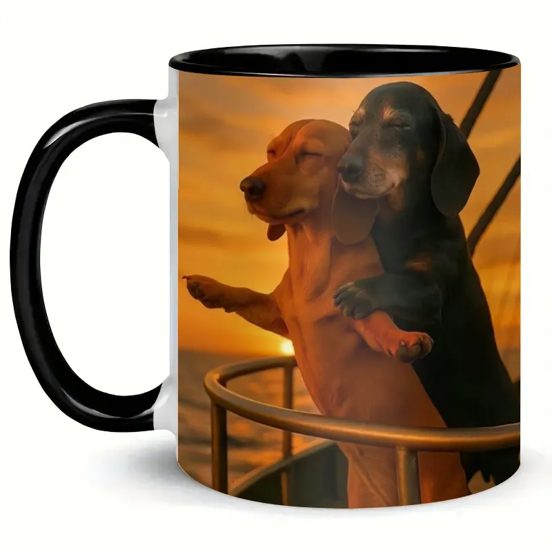 💗Couple Dachshund Love Mug