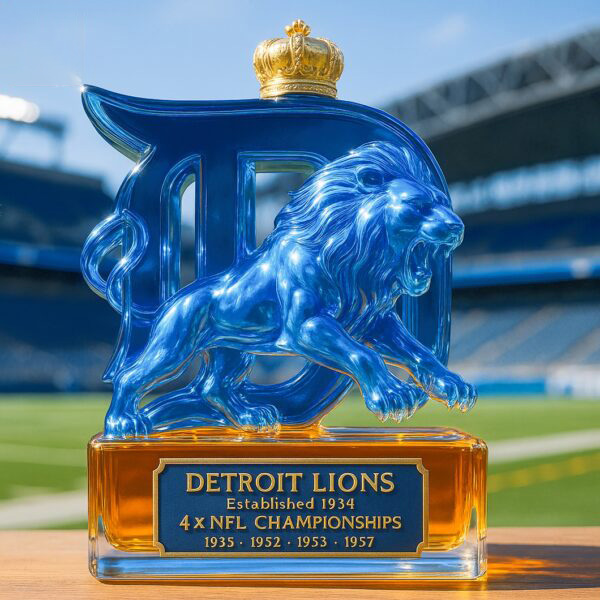 NFL Championships Whiskey Bottle