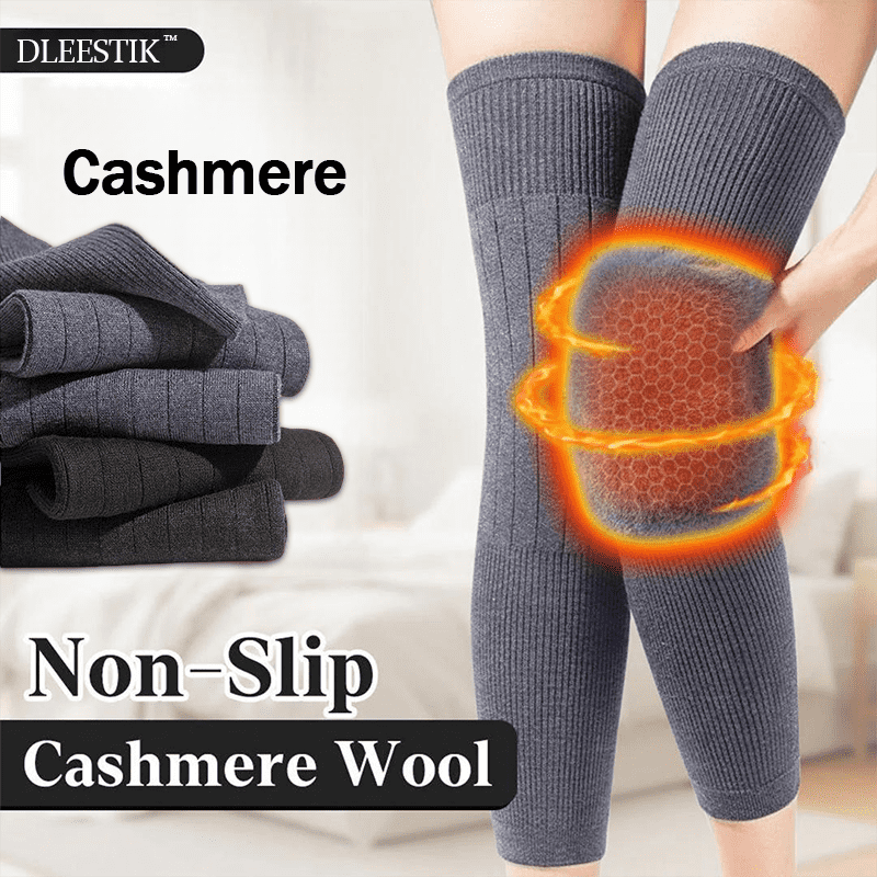Non-Slip Cashmere Wool Brace Leg Warmer