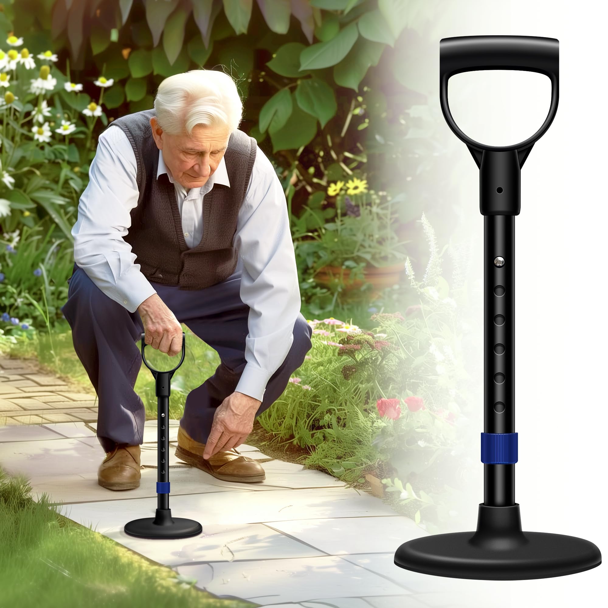 Portable Mobile Adjustable Stand Assist Aid