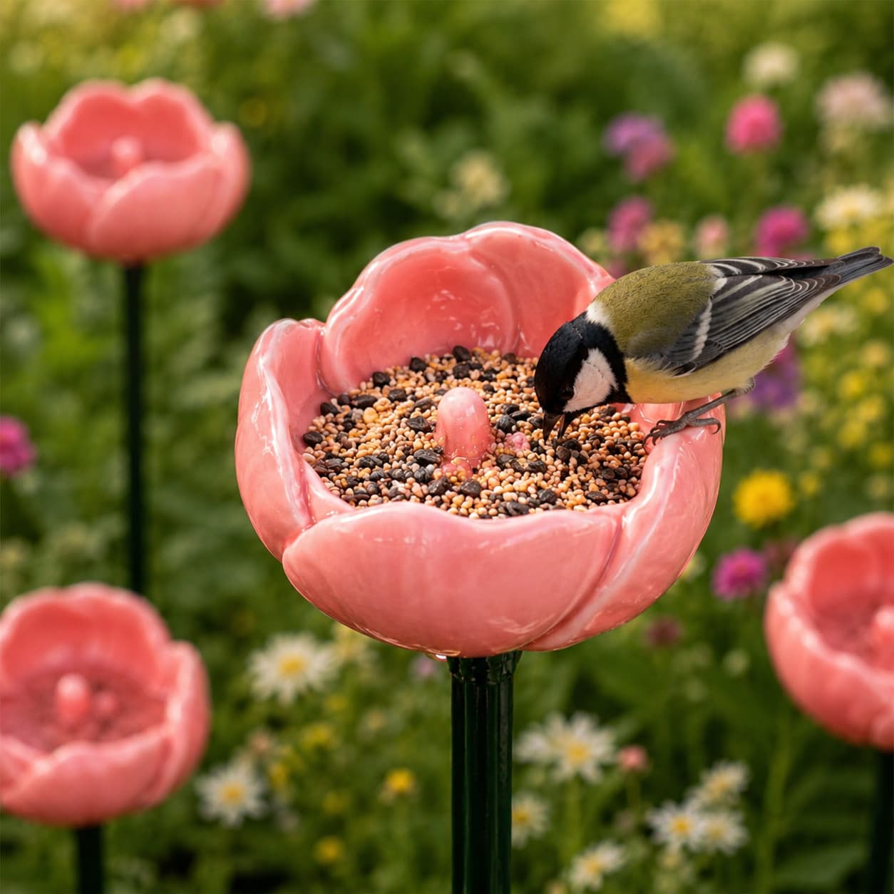 🐝Ceramic Bee Watering Station for Garden