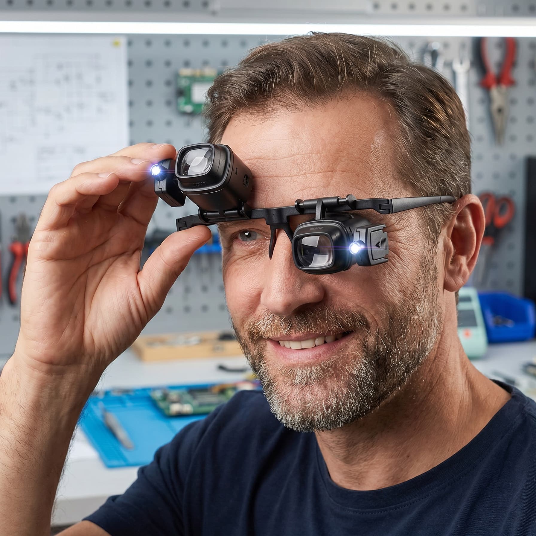 🔍Precision LED Magnifier for Electronics & Crafts