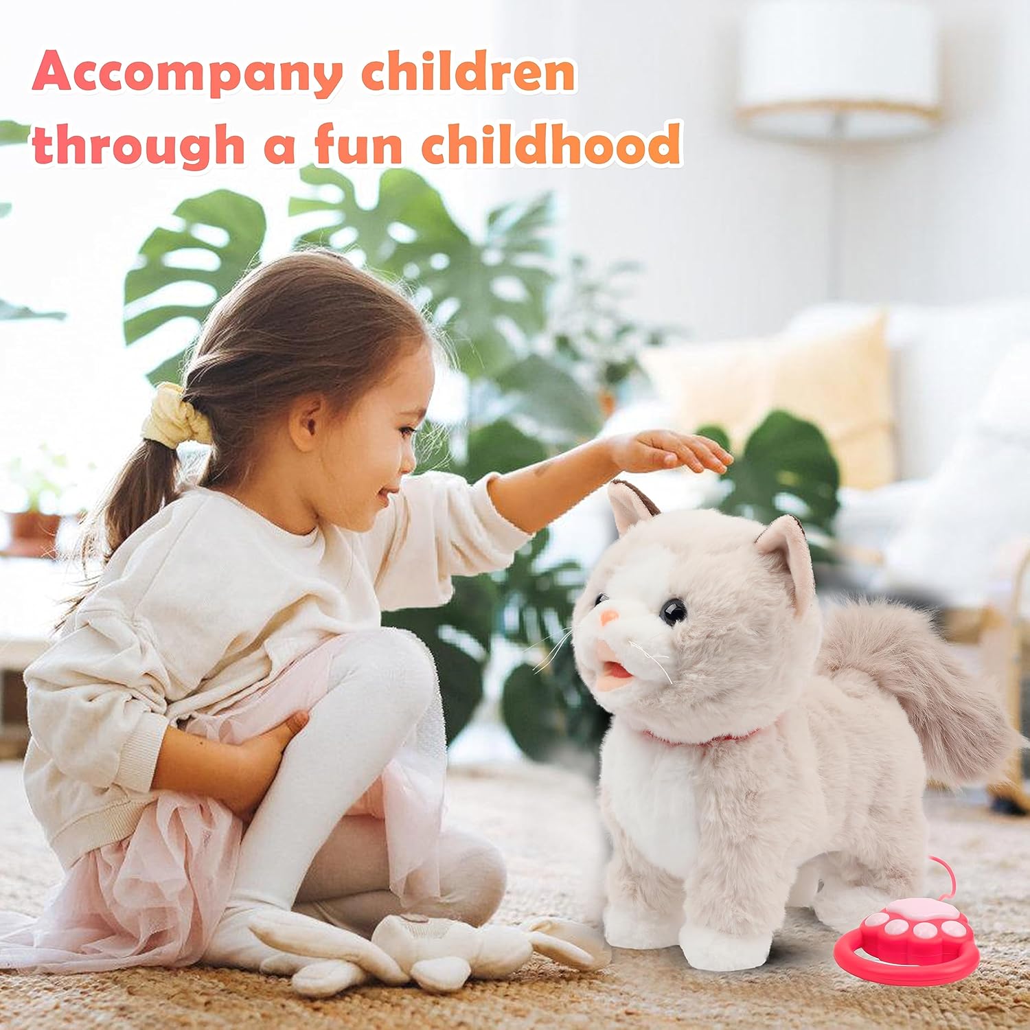 Walking Kitty Plush Toy