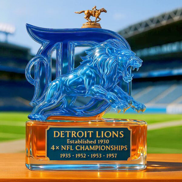 NFL Championships Whiskey Bottle