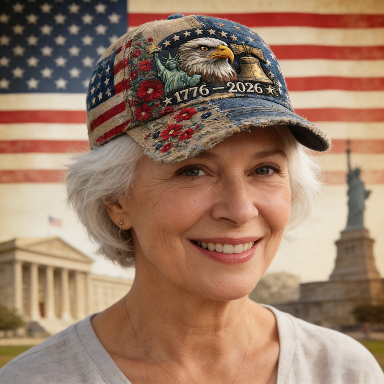 🏆US 250th Anniversary Casual Hat