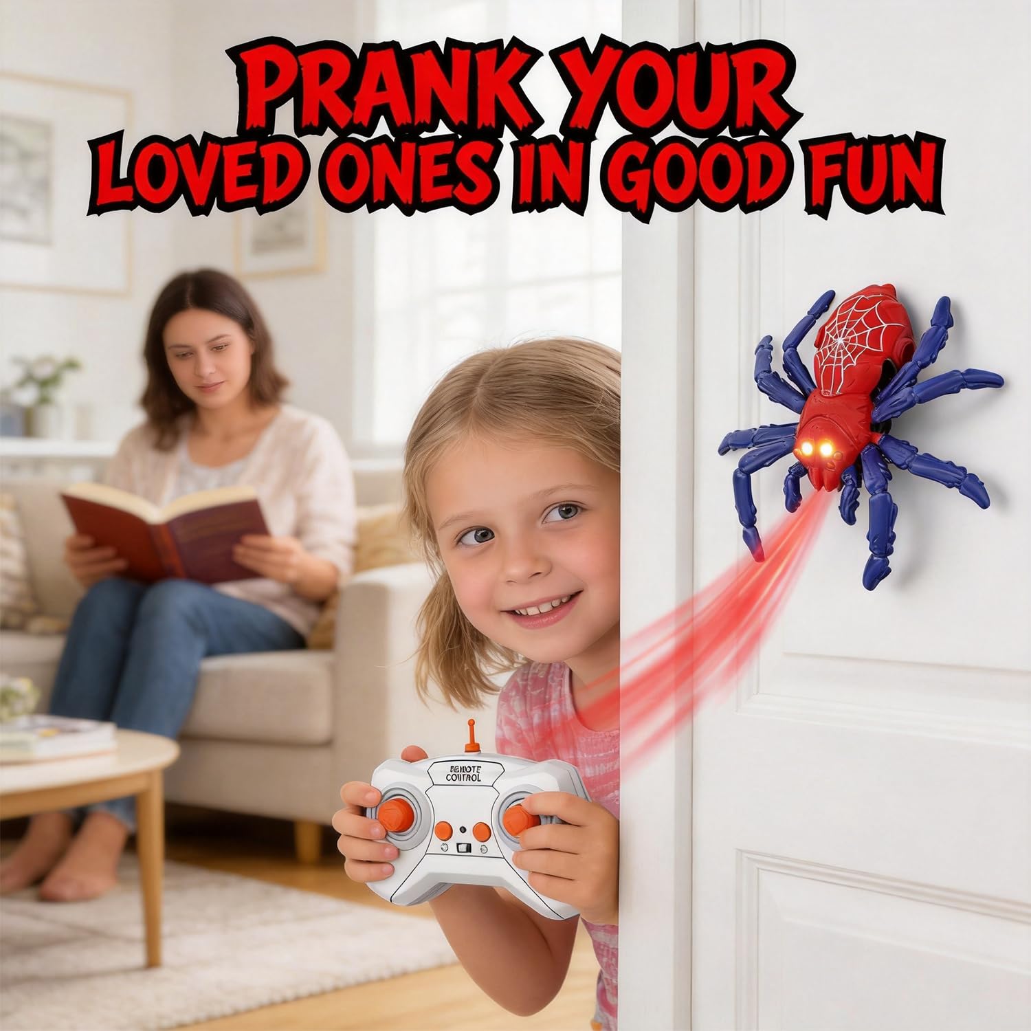 🕷️ Halloween Wall Crawler Spider