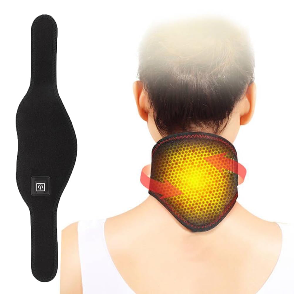 Neck Heating Brace for Neck Pain Relief