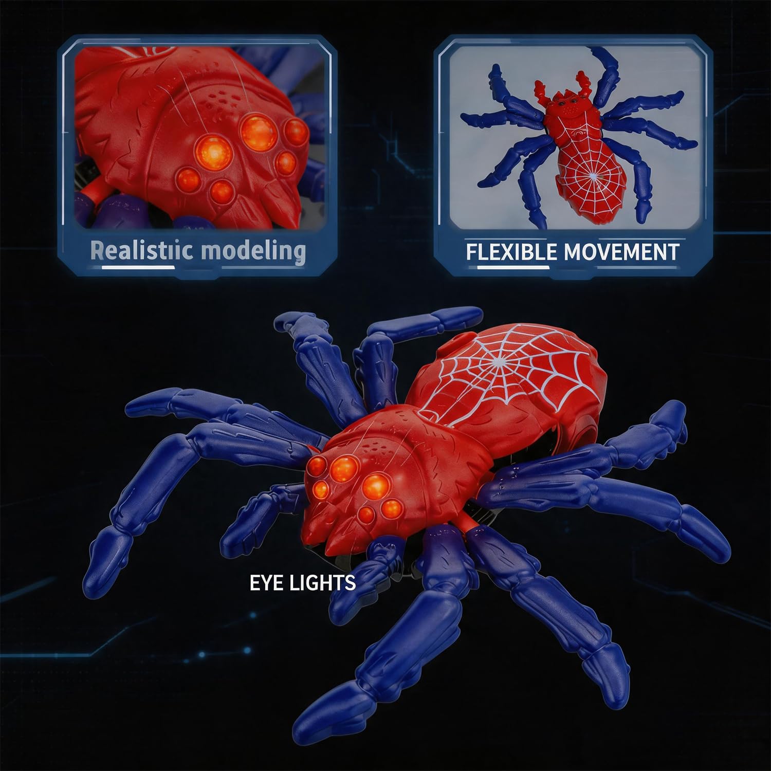 🕷️ Halloween Wall Crawler Spider