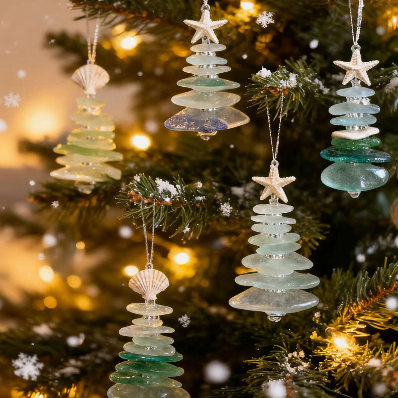 Sea Glass Christmas Tree Advent Calendar 2025