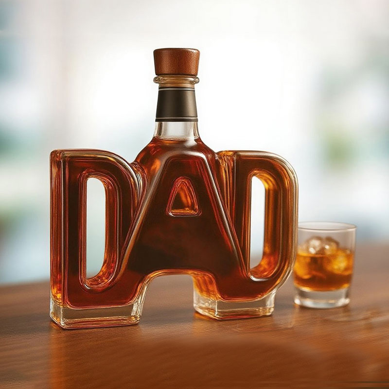 DAD Whiskey Bottle