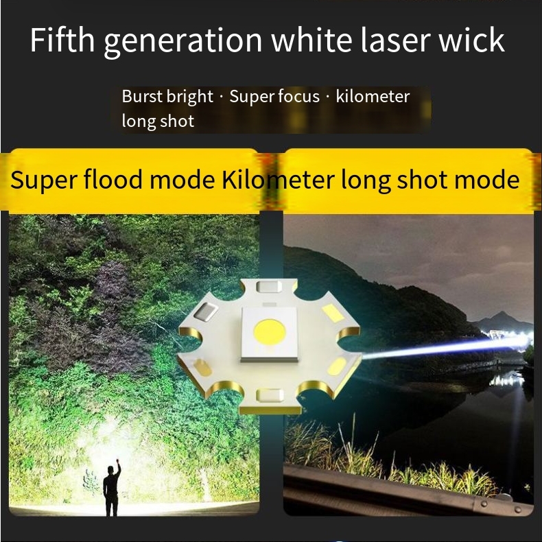12,000 lumens Ultra-Bright LED Flashlight