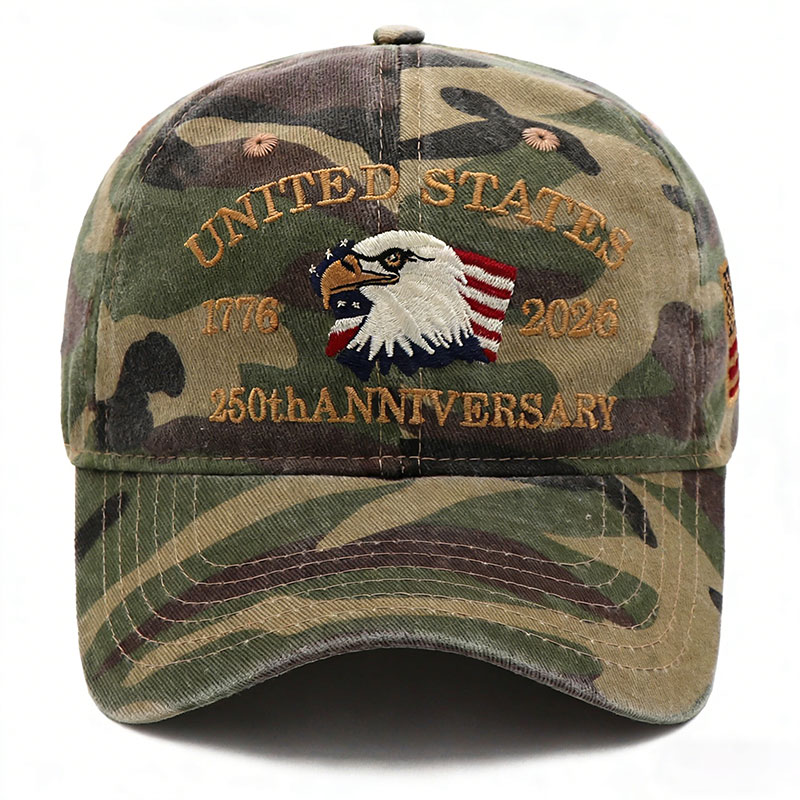 🇺🇸 USA 250th Anniversary Baseball Cap – Patriotic Pride & Casual Style ✨