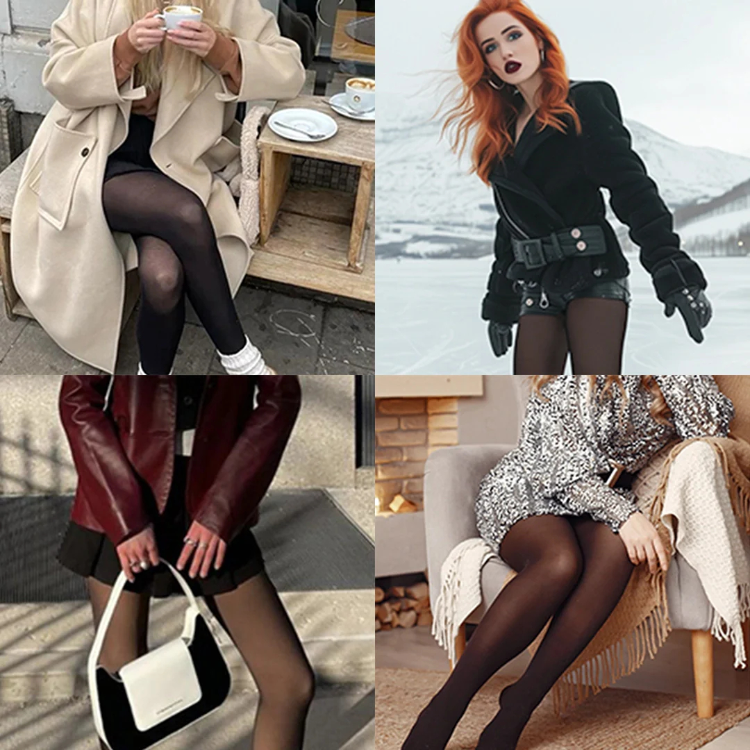 ❄️Winter Sale 50% OFF!!⚡One-Seam Shaping Fleece Lined Leggings✨✨