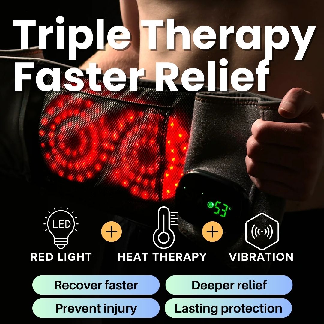 HeatBoost™ Ease Pain Red Light Lumbar Belt