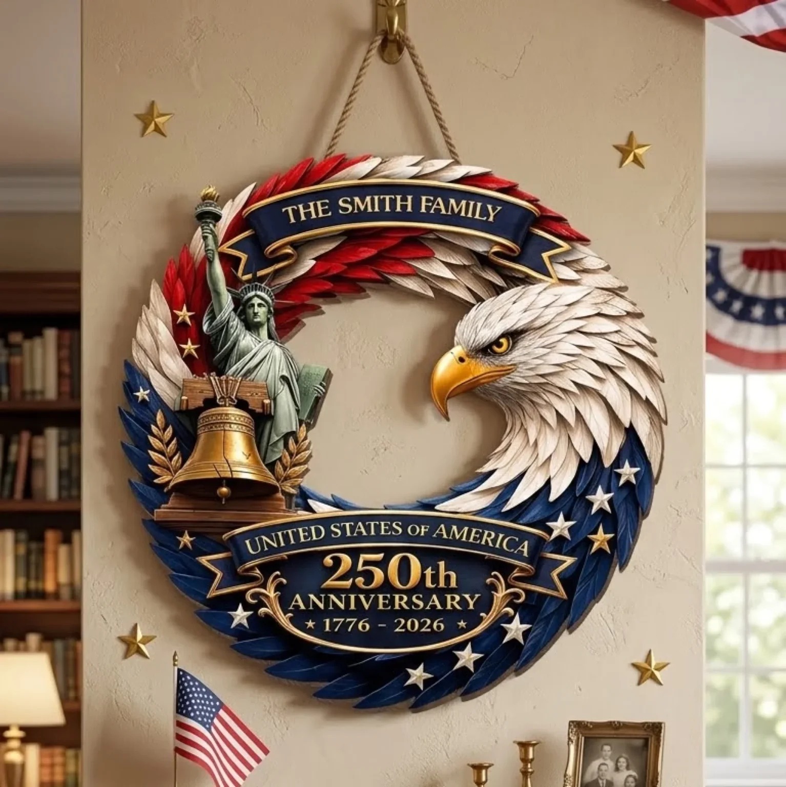 🦅 Heritage of Freedom 250th Anniversary Wreath