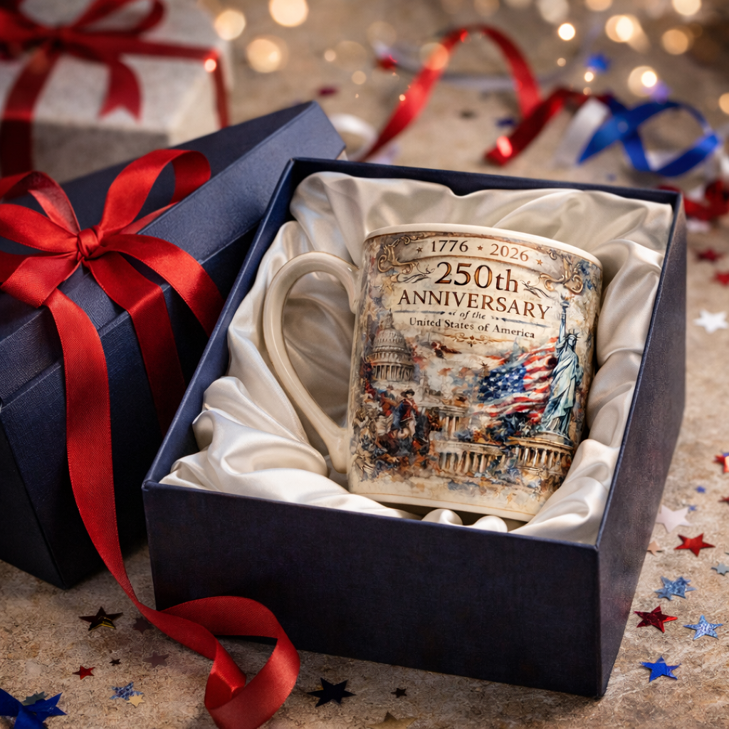 u.s. 250th Anniversary Commemorative Mug