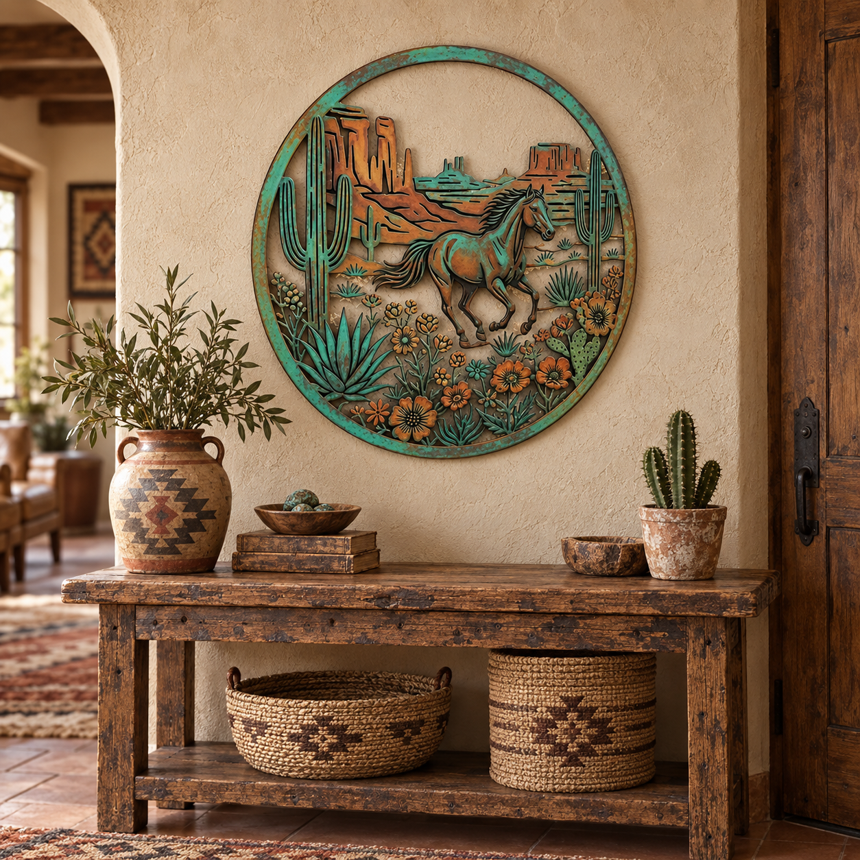 🐴Western Horse Desert Garden Wall Decor