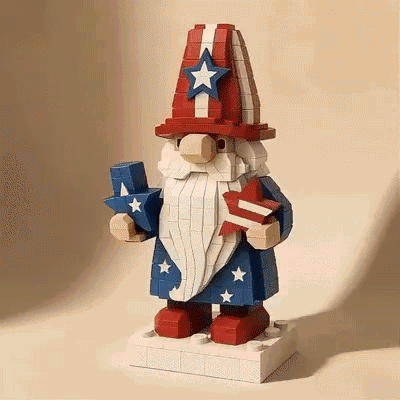 🧙‍♂️American Gnome Brick Model