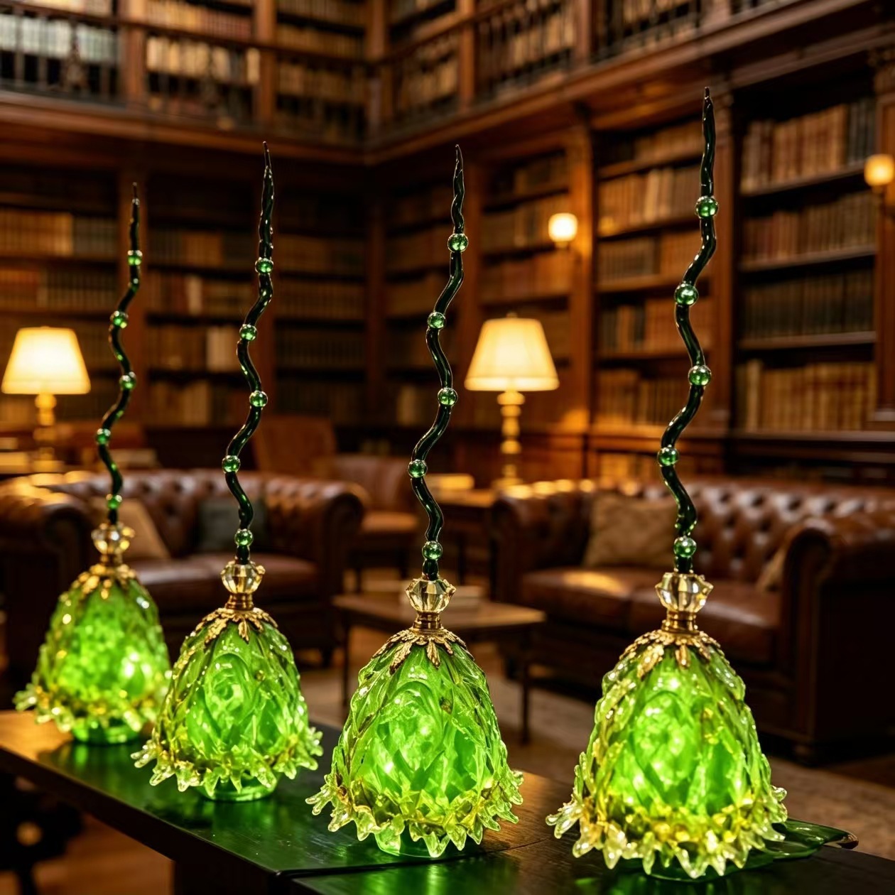 🧙‍♀️ Animated Halloween Witch Broom Decoration