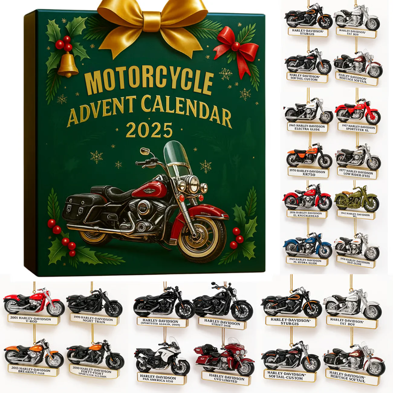 🎄2025 Christmas Car Model Advent Calendar