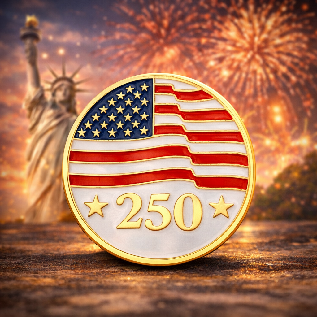 🇺🇸 America 250th Anniversary Enamel Lapel Pins