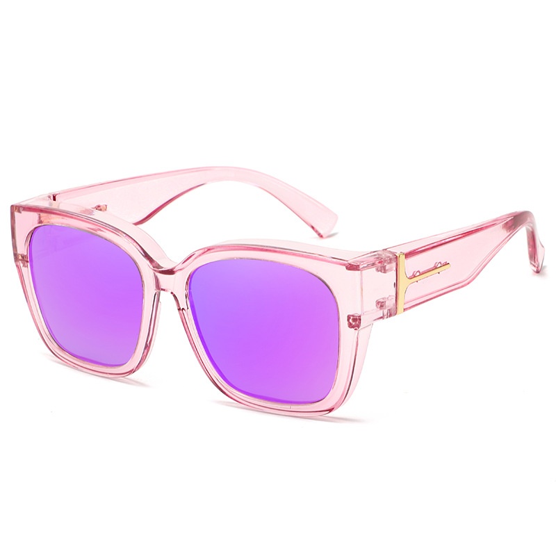 🕶️ Polarized Fit Over Sunglasses for Women – UV400 Protection Floral Frame Wear Over Prescription Glasses