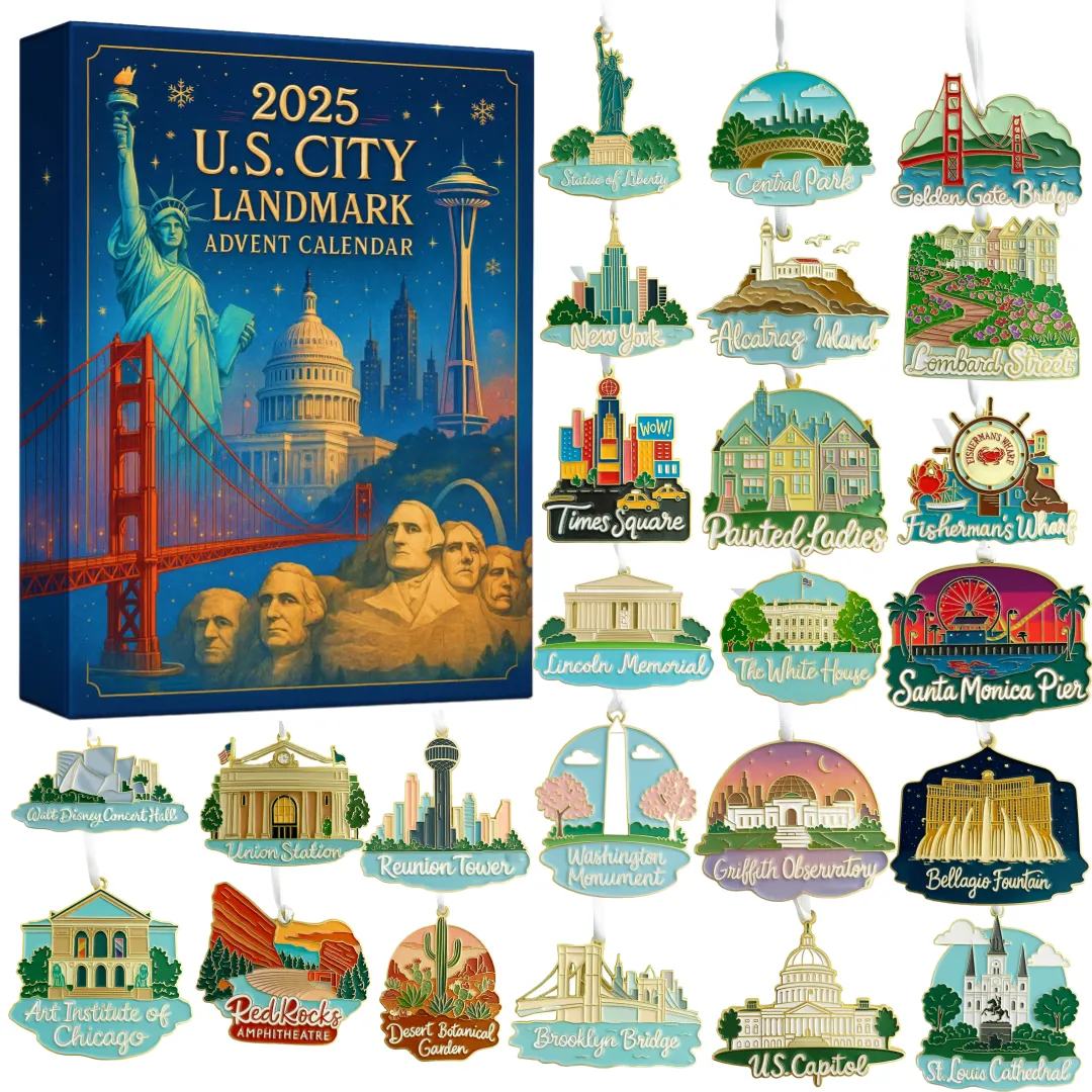 US City Landmark Advent Calendar 2025