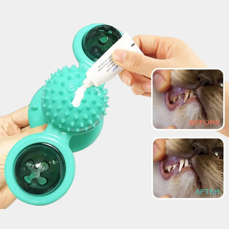 🔥 Interactive Windmill Cat Toys with Catnip