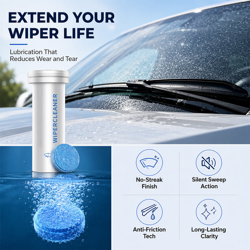 5-bottle Pack Windshield & Glass Cleaning Tablets – 75 Deep Cleaning Treatments