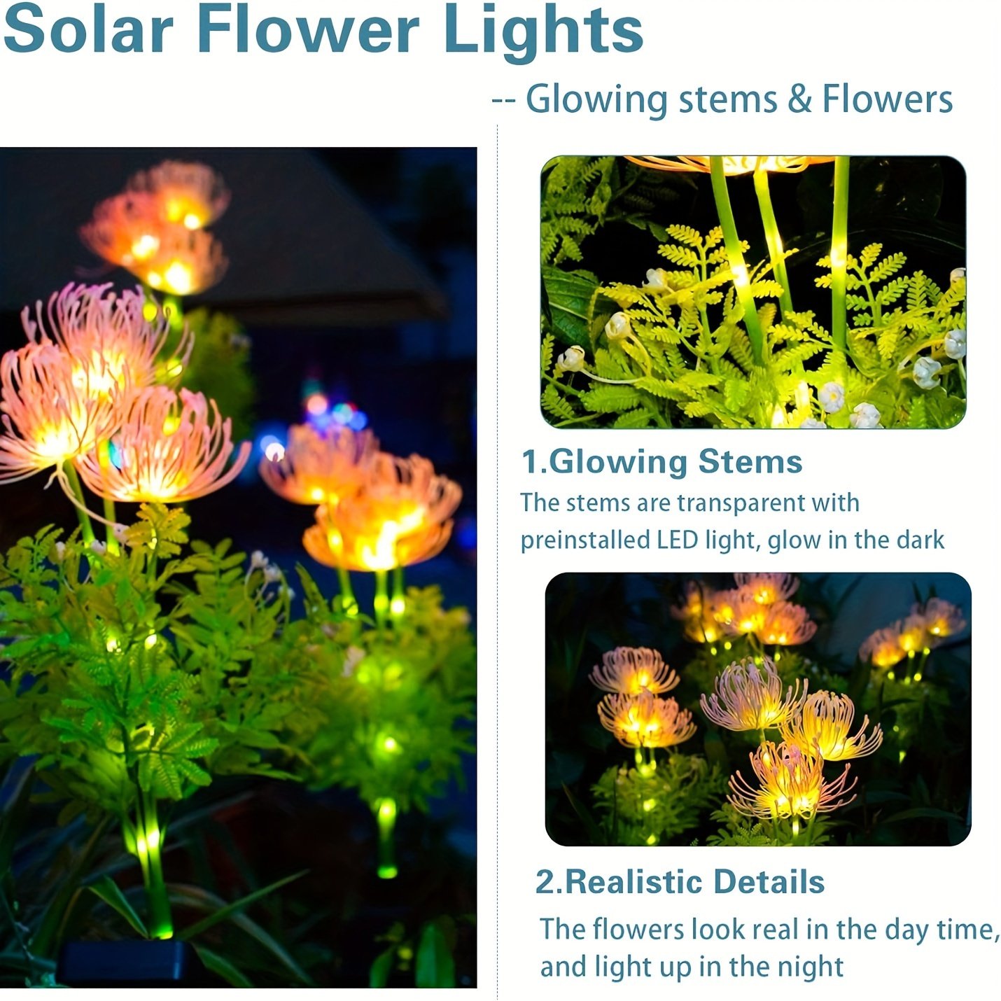 🌸Waterproof Solar Lycoris Radiata Stake Lights