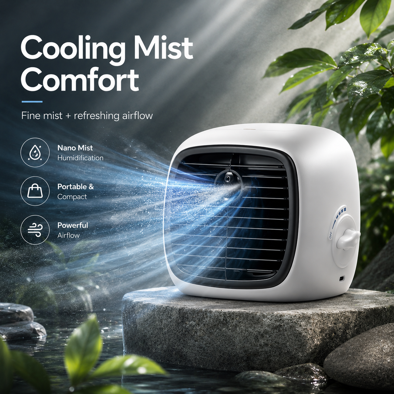 ❄️Silent Spray Super-Powerful Air Cooler