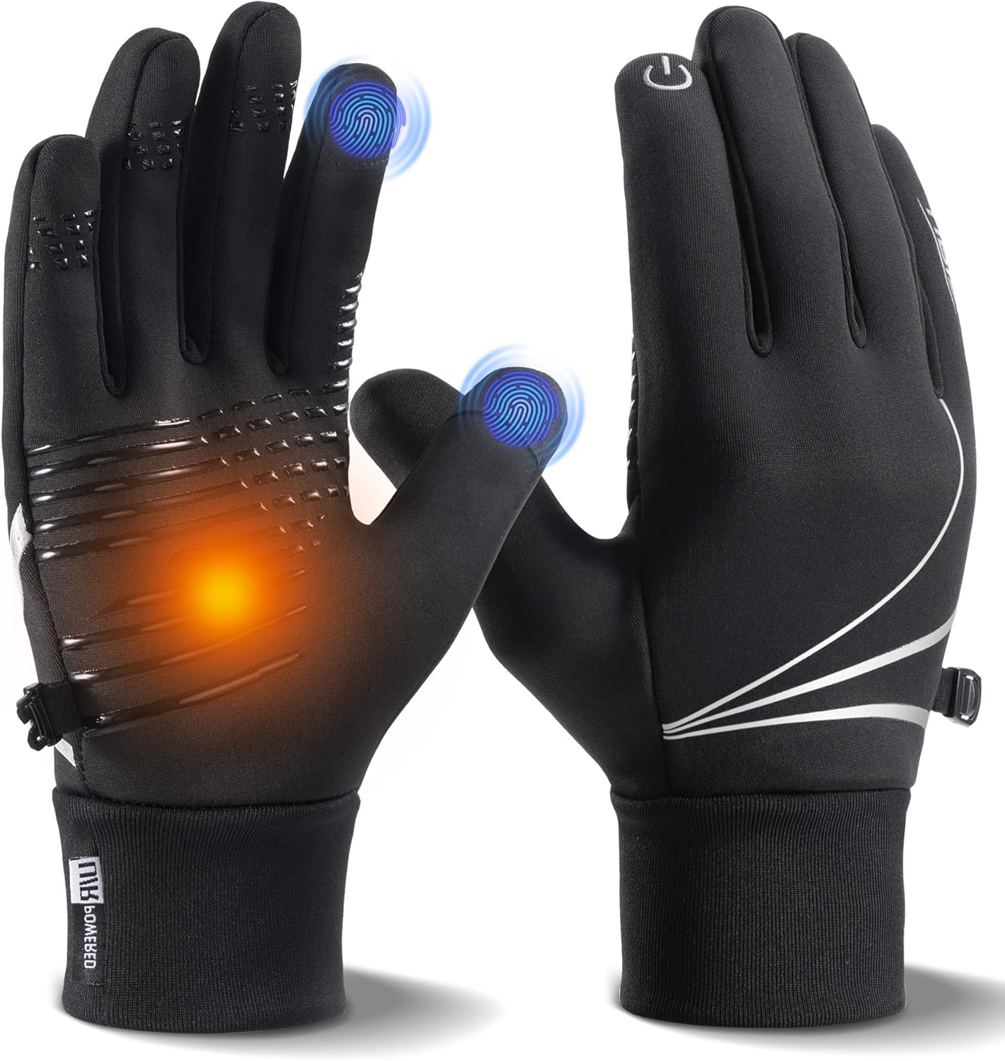 Warm Thermal Windproof Touchscreen Non-Slip Winter Gloves