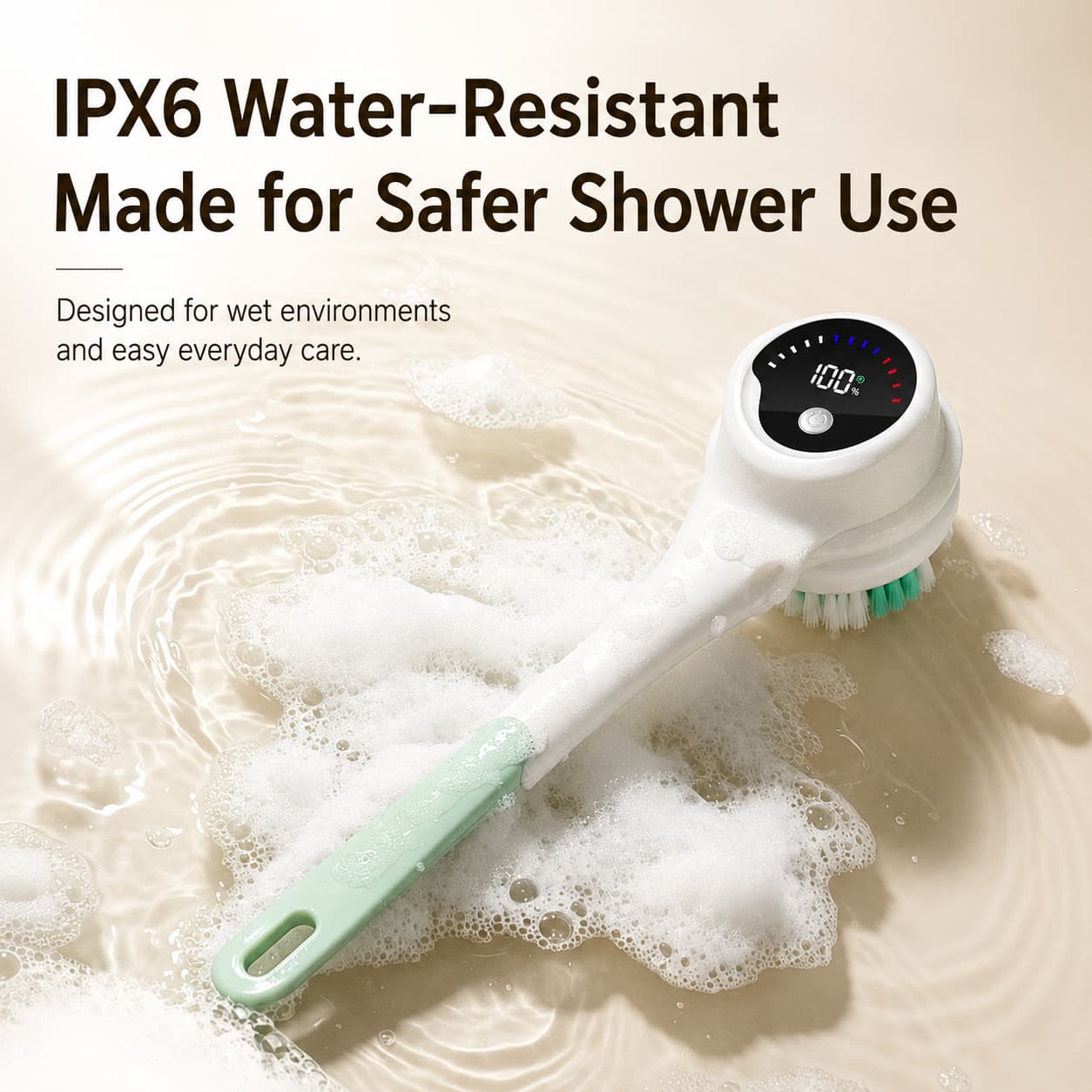 🚿Multi-Functional Electric Spin Bath Brush