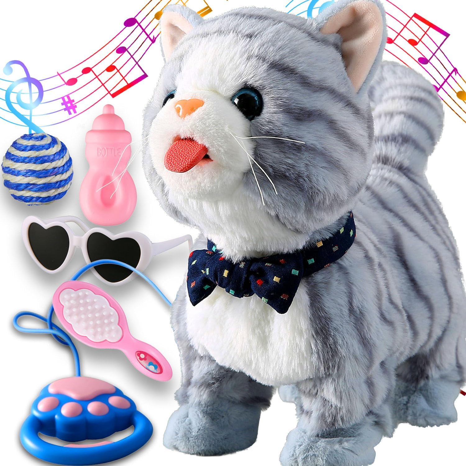 Walking Kitty Plush Toy