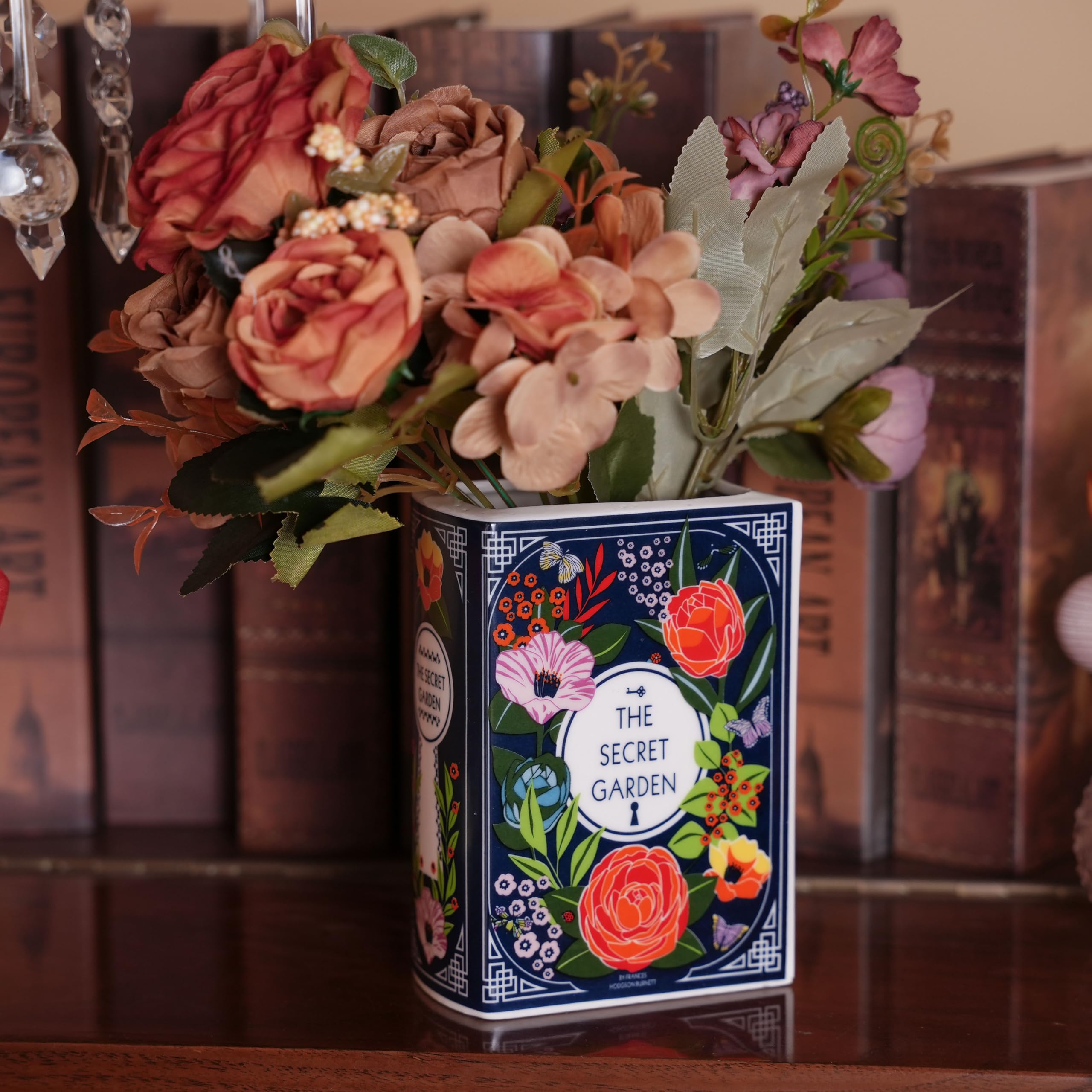Original Book-Shaped Decorative Vase
