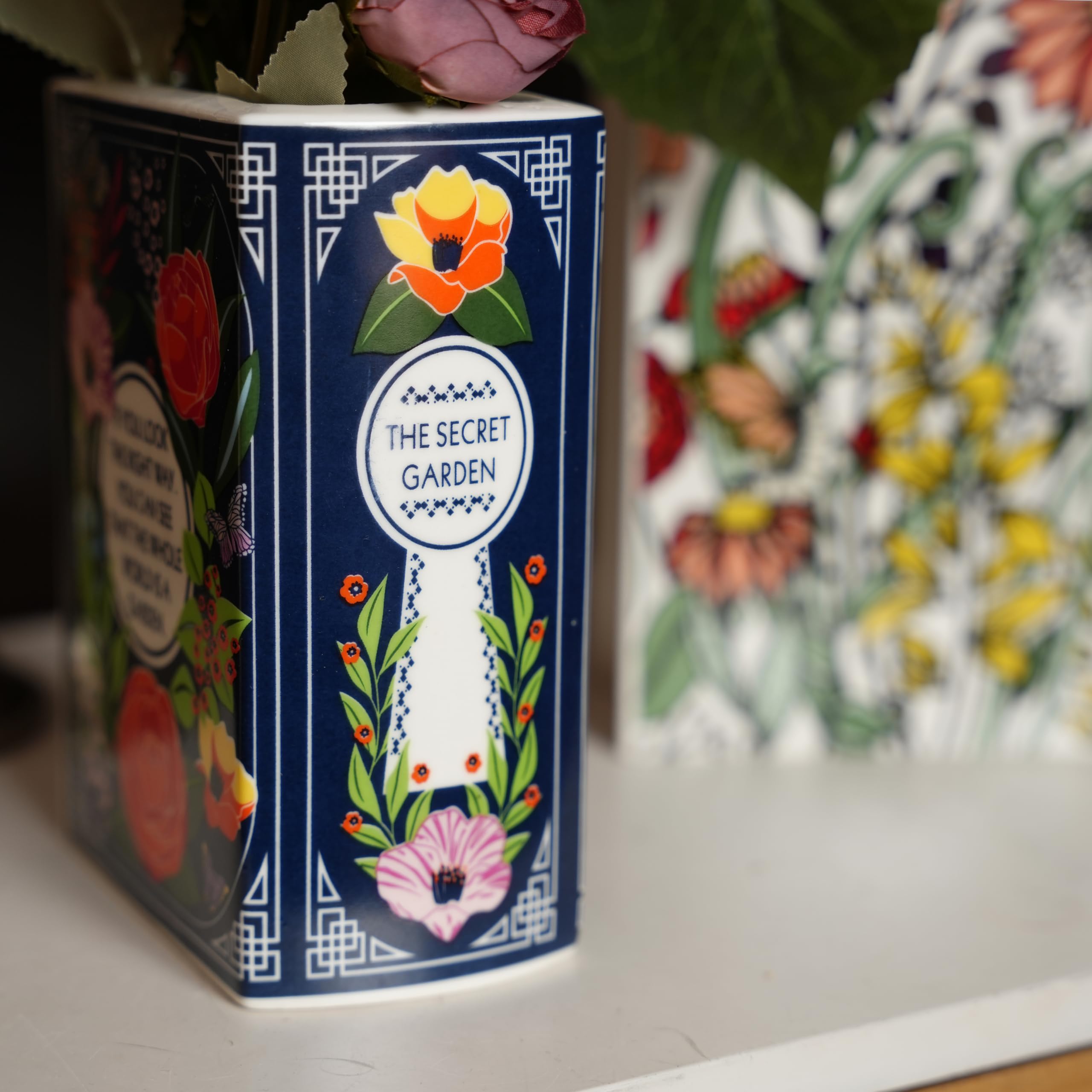 Original Book-Shaped Decorative Vase