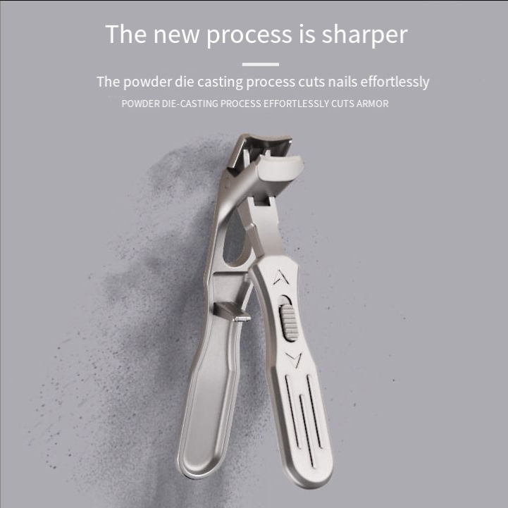 Sharp Curved Blades Bent Nail Clipper For Thick Nails