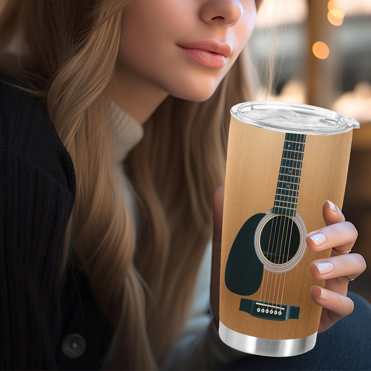 20 oz Guitarist Stainless Steel Coffee Mug