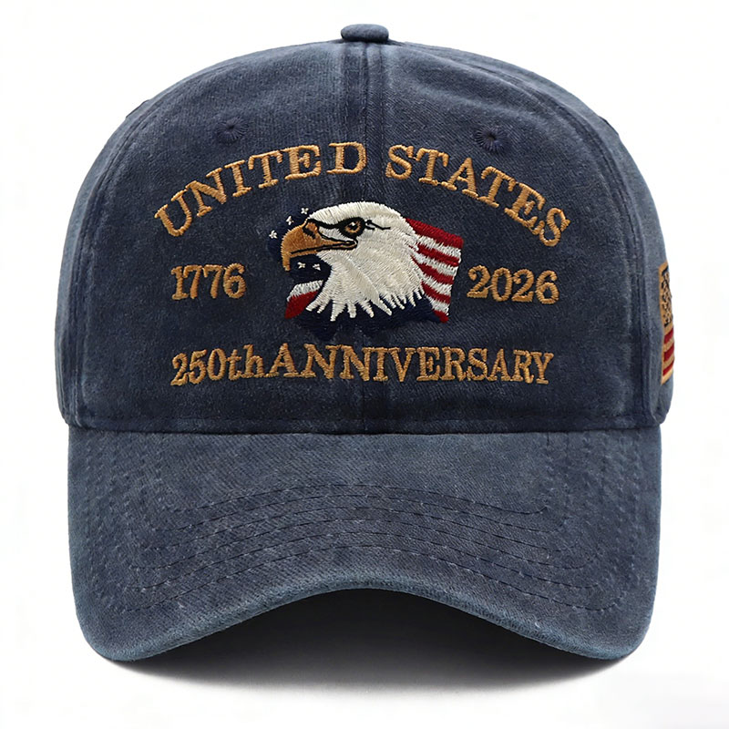 🇺🇸 USA 250th Anniversary Baseball Cap – Patriotic Pride & Casual Style ✨