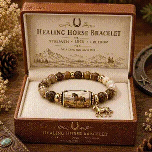 🔥Limited Edition🐎 Western Horse Guardian Crystal Bracelet👍